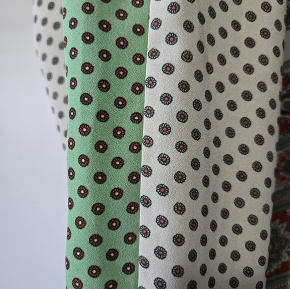 Scotch And Soda/ Maison Scotch Paisley Print Women's Top. Size Small - Picture 6 of 15